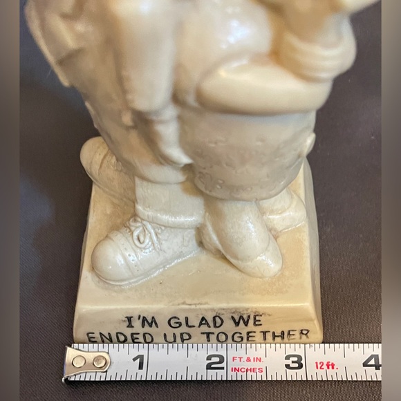 Vintage "I'm Glad We Ended Up Together" 1971 Vtg. W. & R. Berries Co. 6" Couple - Picture 3 of 12